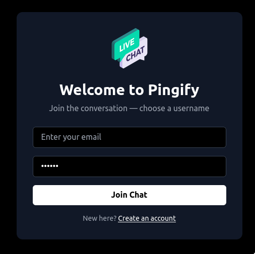 Pingify Chat